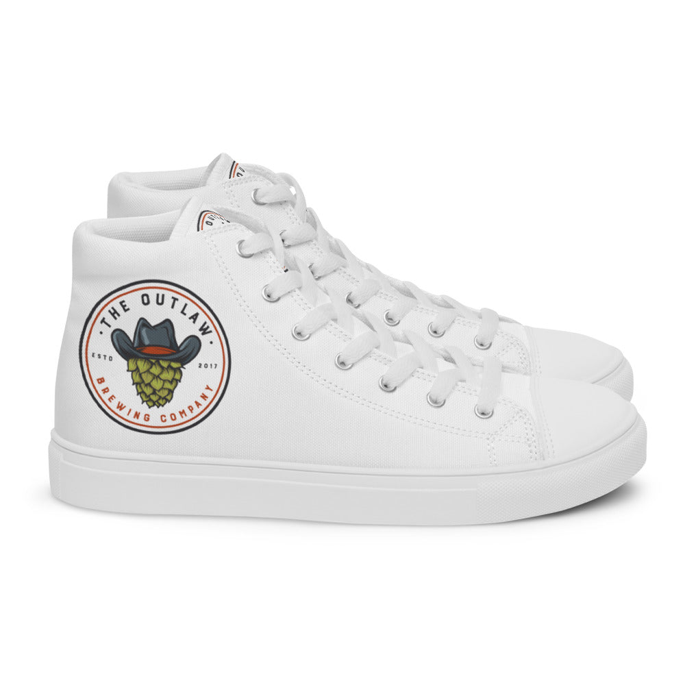 prinses Dwang ongezond Men's high top canvas shoes – theoutlawbrewingcompany
